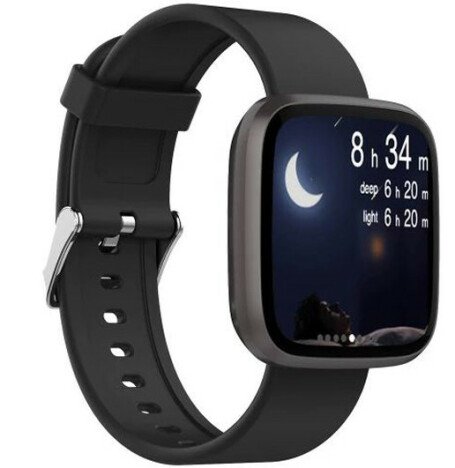 Ceas Smartwatch iUni H5, Touchscreen, Bluetooth, Notificari, Pedometru, Black